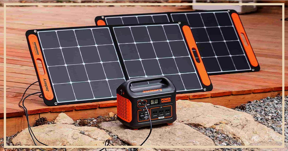 Find The Best Jackery Portable Solar Panel For Outdoor Living